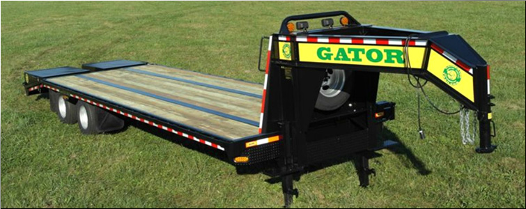 GOOSENECK TRAILER 30ft tandem dual - all heavy-duty equipment trailers special priced  Darke County, Ohio