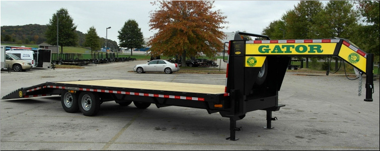 Gooseneck flat bed trailer for sale14k  Darke County, Ohio